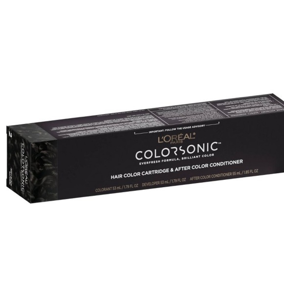 L'Oreal Paris Colorsonic Hair Color Device plus cartridge in soft black - Picture 5 of 5